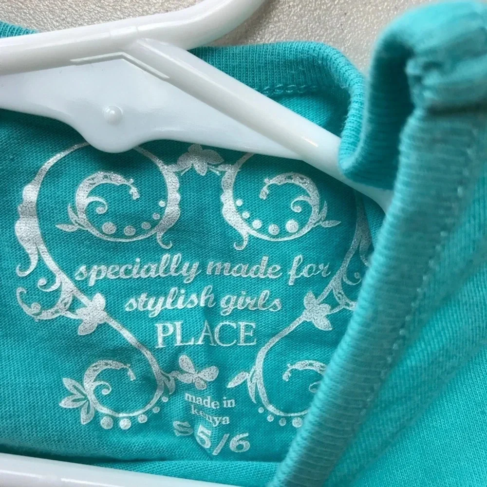 Light Teal Long Sleeve Tshirt Children’s Place S